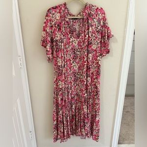 Boutique pink floral dress
